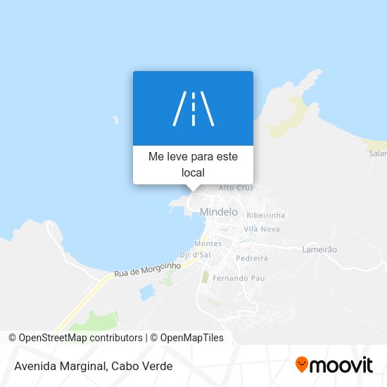 Avenida Marginal mapa