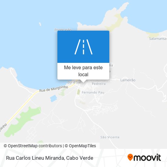 Rua Carlos Lineu Miranda mapa