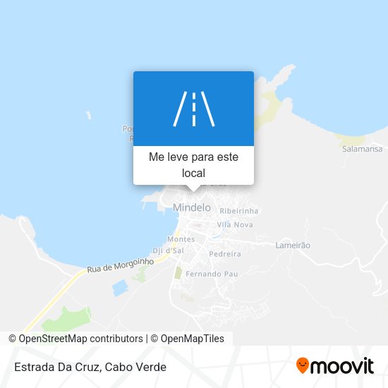 Estrada Da Cruz mapa