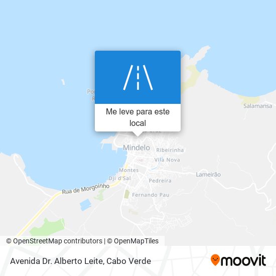 Avenida Dr. Alberto Leite mapa