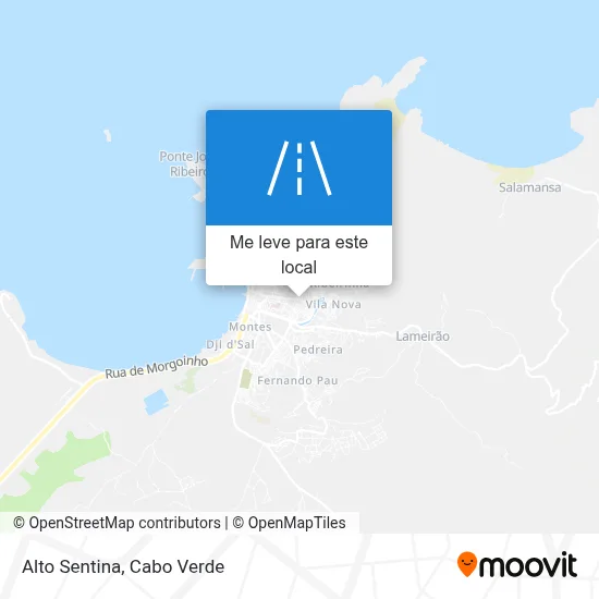 Alto Sentina mapa
