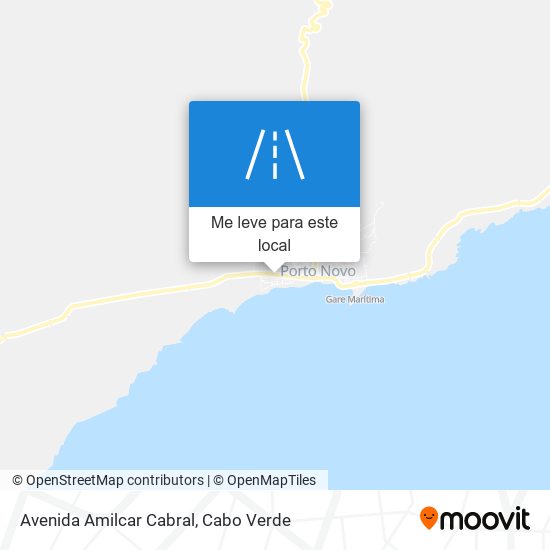 Avenida Amilcar Cabral mapa