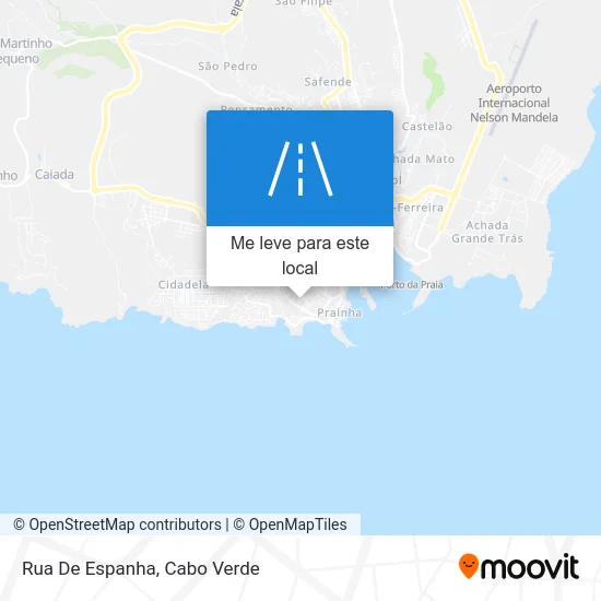 Rua De Espanha mapa