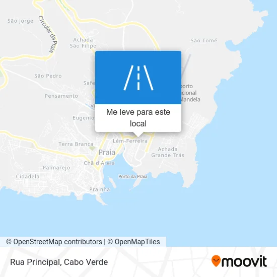 Rua Principal mapa