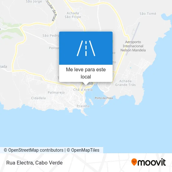Rua Electra mapa