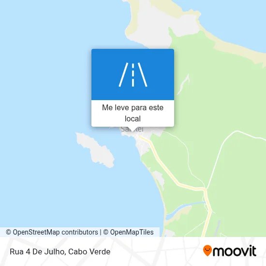 Rua 4 De Julho mapa