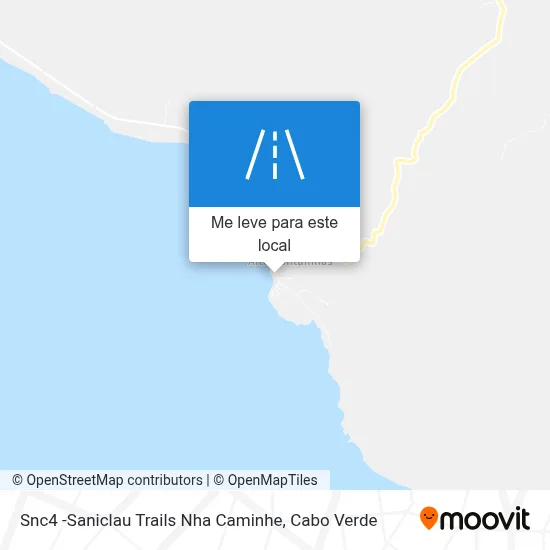 Snc4 -Saniclau Trails Nha Caminhe mapa