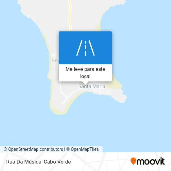 Rua Da Música mapa