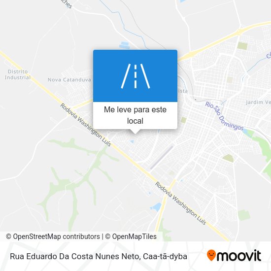 Rua Eduardo Da Costa Nunes Neto mapa