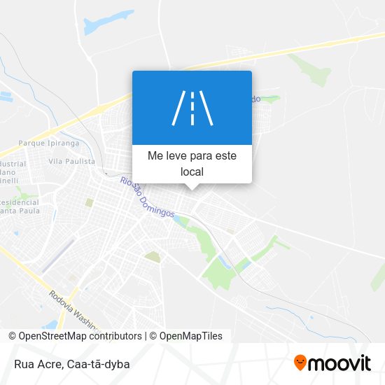 Rua Acre mapa