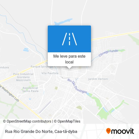 Rua Rio Grande Do Norte mapa