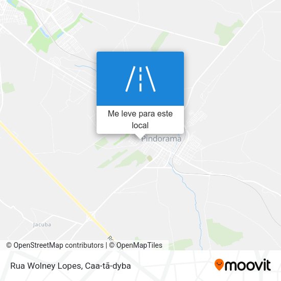 Rua Wolney Lopes mapa