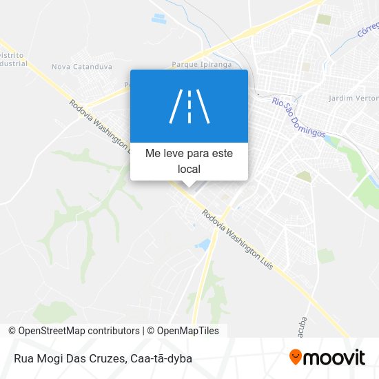 Rua Mogi Das Cruzes mapa