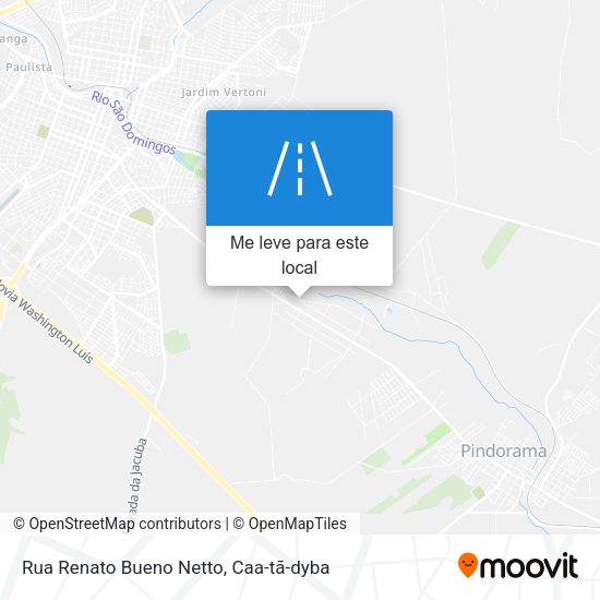 Rua Renato Bueno Netto mapa
