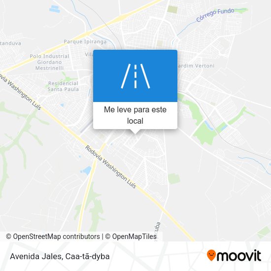 Avenida Jales mapa