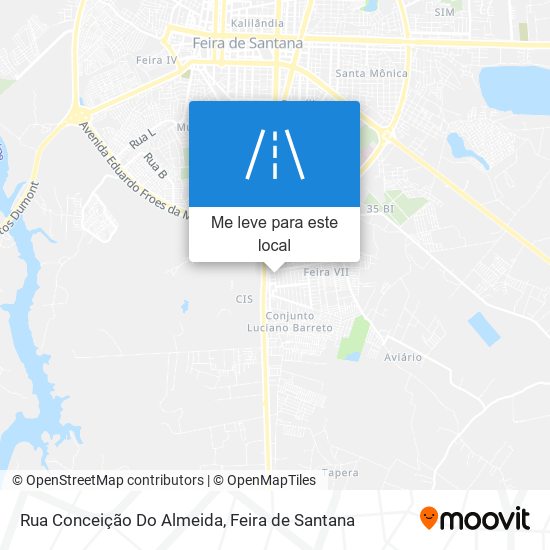 Rua Conceição Do Almeida mapa