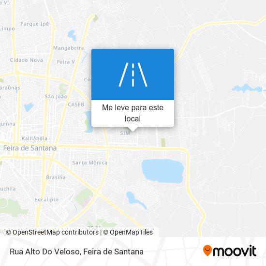 Rua Alto Do Veloso mapa