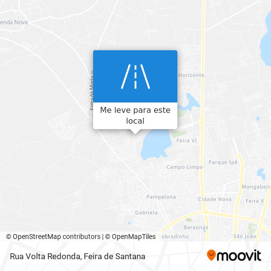 Rua Volta Redonda mapa