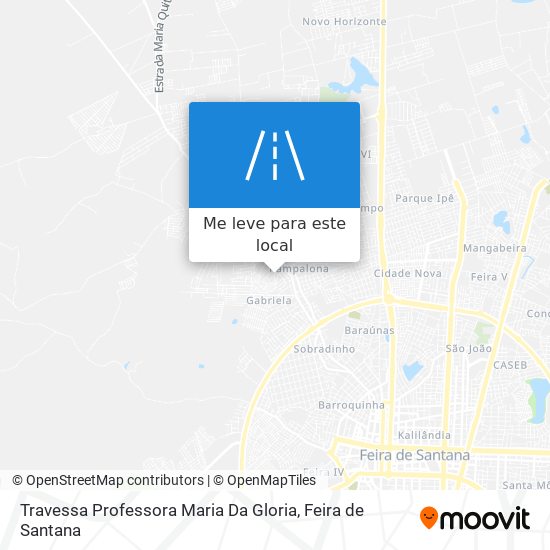Travessa Professora Maria Da Gloria mapa