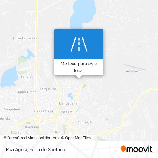 Rua Aguia mapa