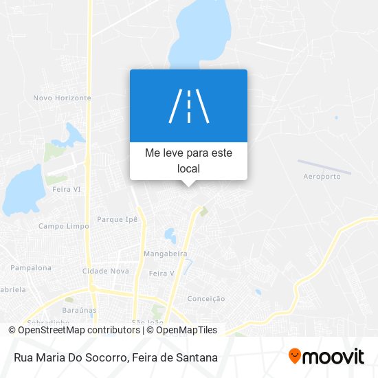 Rua Maria Do Socorro mapa