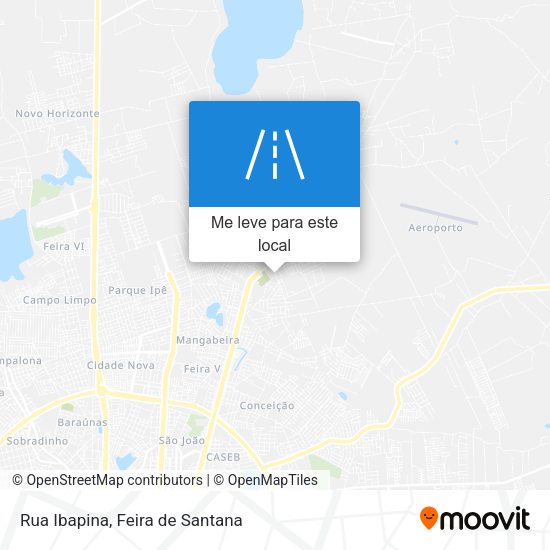 Rua Ibapina mapa