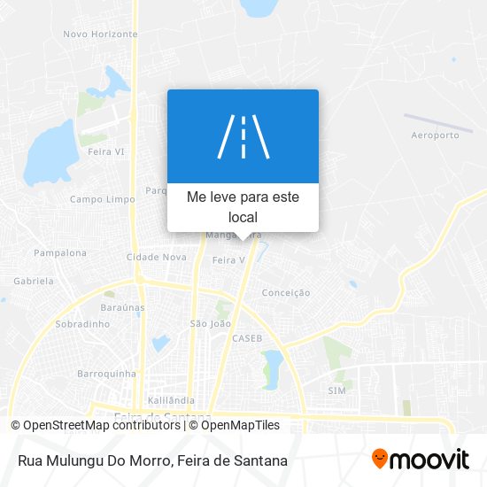 Rua Mulungu Do Morro mapa