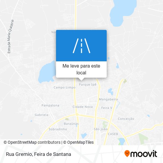 Rua Gremio mapa