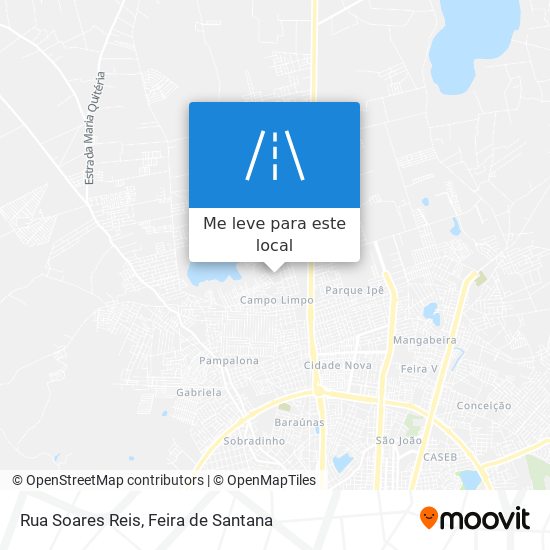 Rua Soares Reis mapa