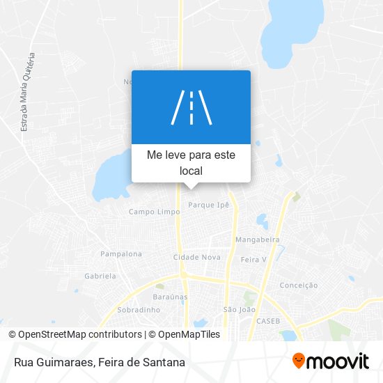 Rua Guimaraes mapa