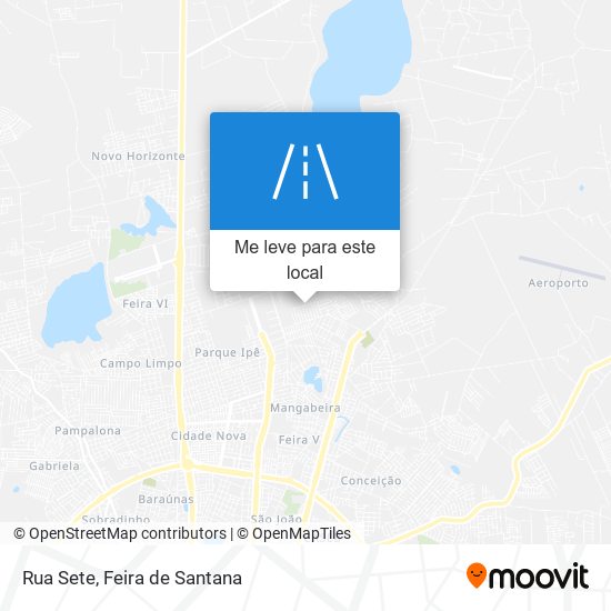 Rua Sete mapa