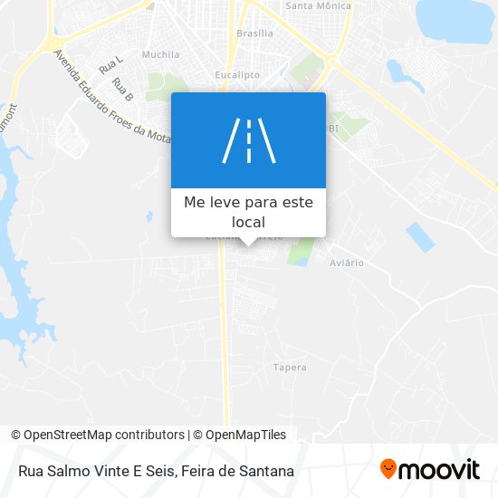 Rua Salmo Vinte E Seis mapa