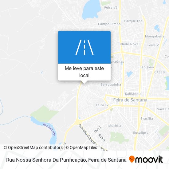 Rua Nossa Senhora Da Purificação mapa