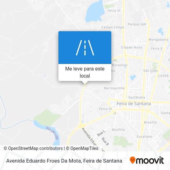 Avenida Eduardo Froes Da Mota mapa