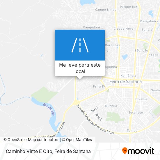 Caminho Vinte E Oito mapa