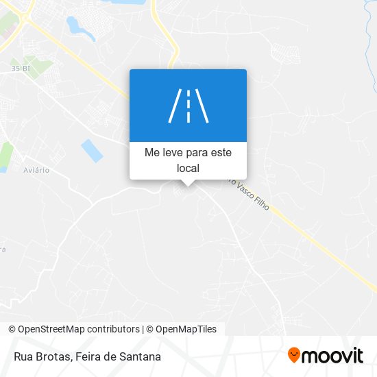 Rua Brotas mapa