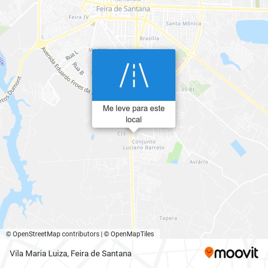 Vila Maria Luiza mapa