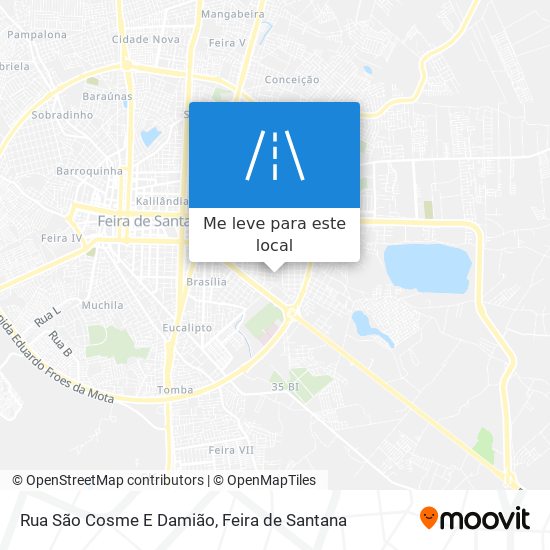 Rua São Cosme E Damião mapa