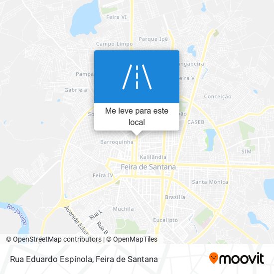 Rua Eduardo Espínola mapa