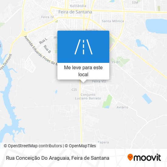 Rua Conceição Do Araguaia mapa