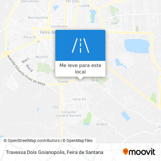 Travessa Dois Goianopolis mapa