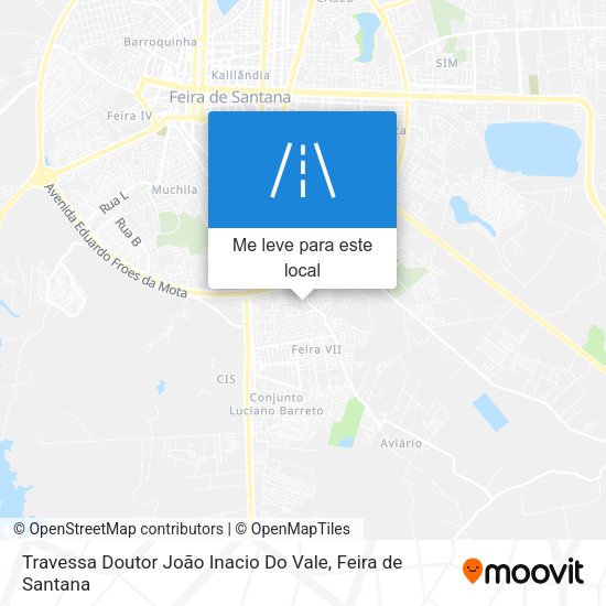 Travessa Doutor João Inacio Do Vale mapa