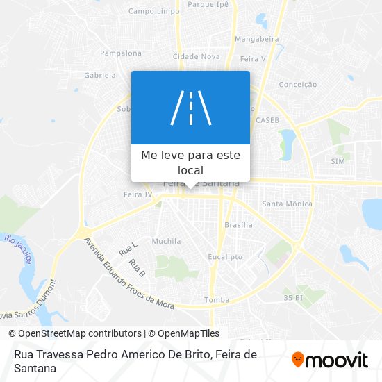 Rua Travessa Pedro Americo De Brito mapa