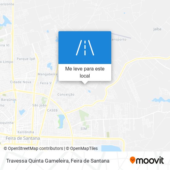 Travessa Quinta Gameleira mapa