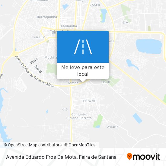 Avenida Eduardo Fros Da Mota mapa