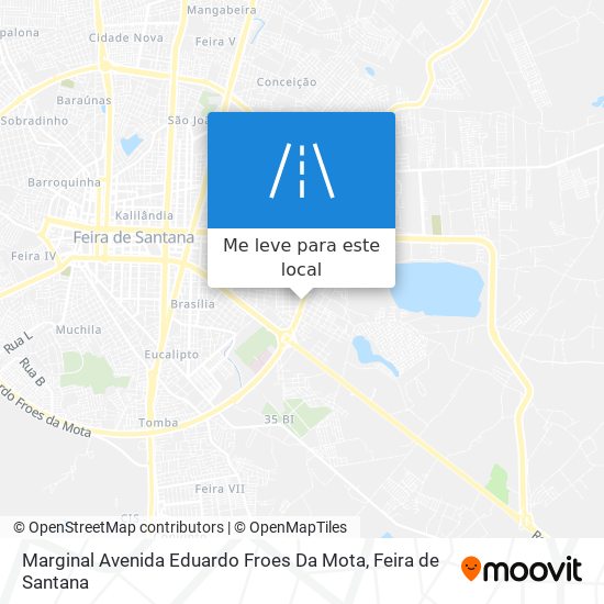 Marginal Avenida Eduardo Froes Da Mota mapa