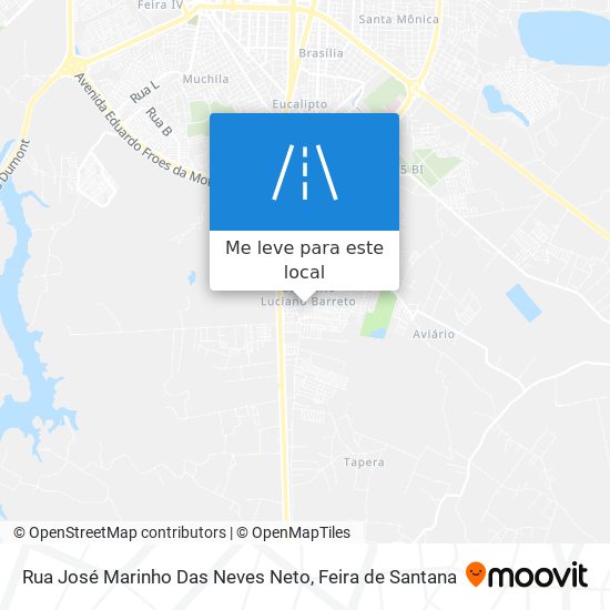 Rua José Marinho Das Neves Neto mapa