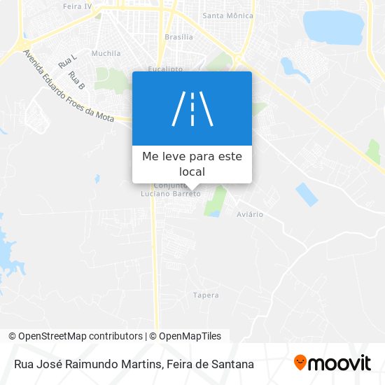 Rua José Raimundo Martins mapa