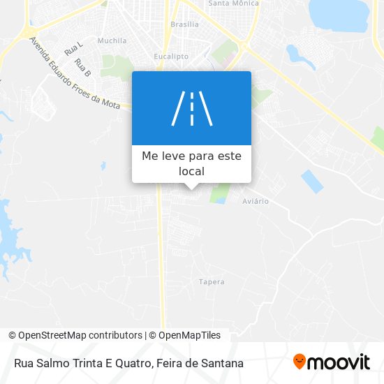 Rua Salmo Trinta E Quatro mapa