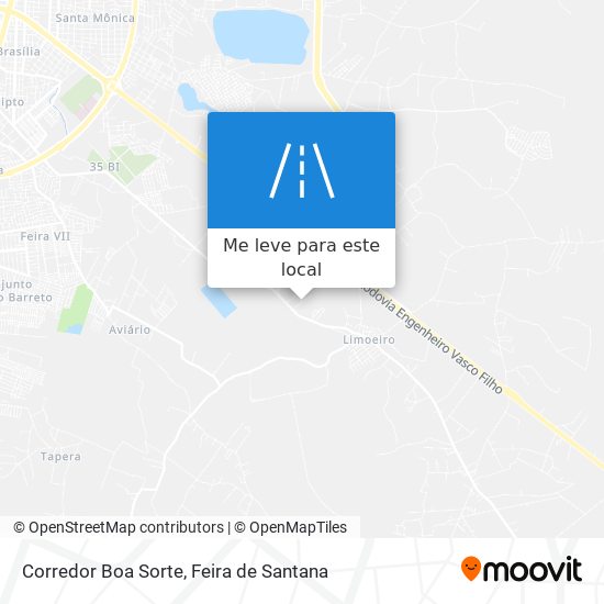 Corredor Boa Sorte mapa